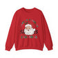 Santa's Favorite Social Worker Crewneck Sweatshirt